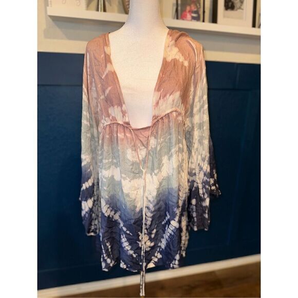 Raviya Tie-Dye Tunic Swim Cover-Up - Picture 2 of 6